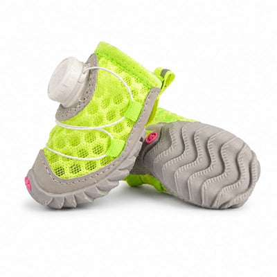 Komavic Breathable Mesh Dog Shoes with Rotary Dial