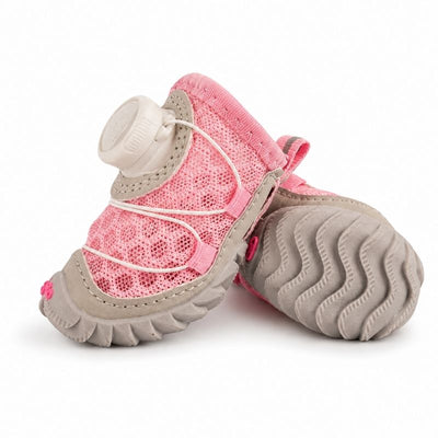 Komavic Breathable Mesh Dog Shoes with Rotary Dial