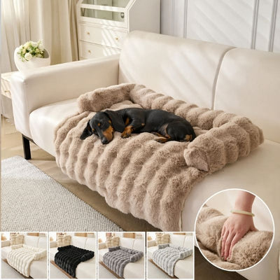 Komavic Fluffy Dachshund Bed & Sofa Protector