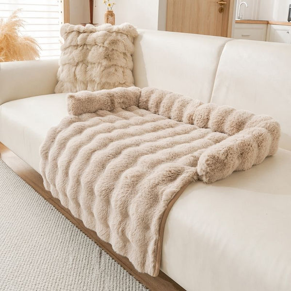 Komavic Fluffy Dachshund Bed & Sofa Protector