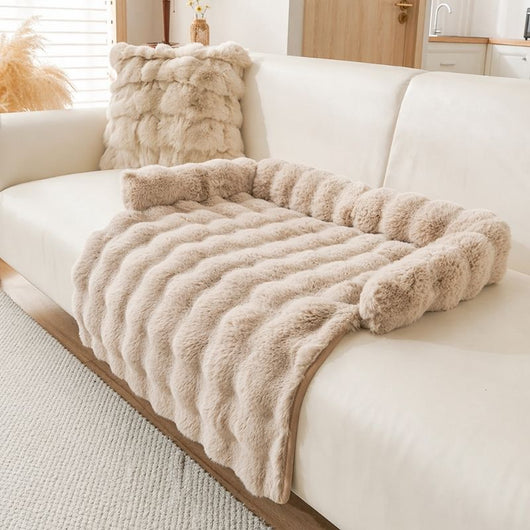 Komavic Fluffy Dachshund Bed & Sofa Protector