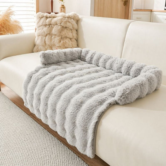 Komavic Fluffy Dachshund Bed & Sofa Protector