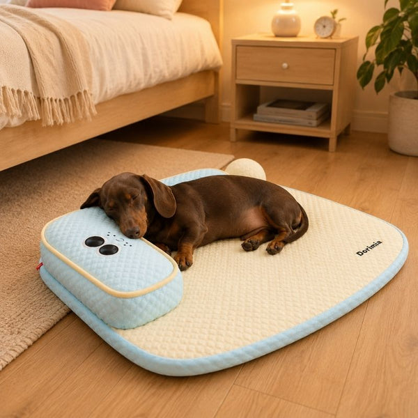 Komavic Cooling Dog Mat with L-Shaped Bolster