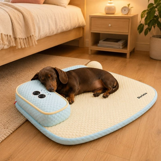 Komavic Cooling Dog Mat with L-Shaped Bolster