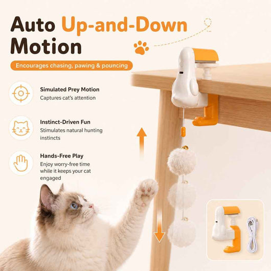 Komavic Automatic Cat Teaser Toy