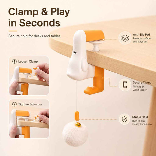 Komavic Automatic Cat Teaser Toy