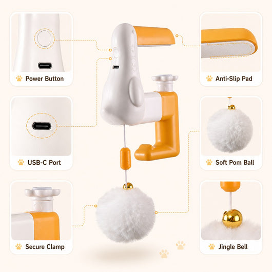 Komavic Automatic Cat Teaser Toy