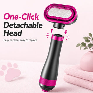 Komavic 4-in-1 Pet Dryer Brush for Dogs & Cats