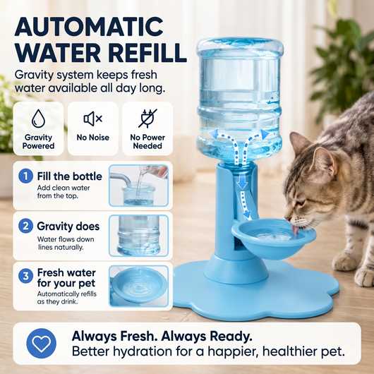 Gravity Pet Water Dispenser