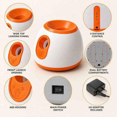 Komavic Automatic Dog Ball Launcher