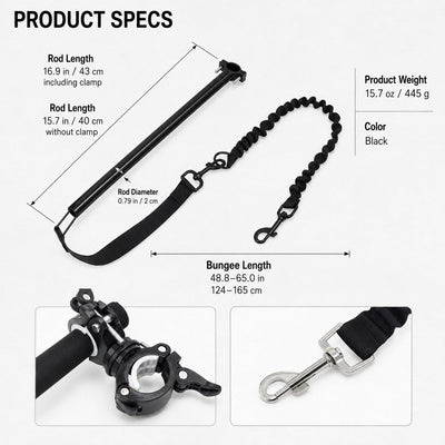 Komavic Hands-Free Dog Bike Leash
