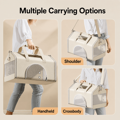 Komavic Large Pet Carrier Tote for Cats & Dogs