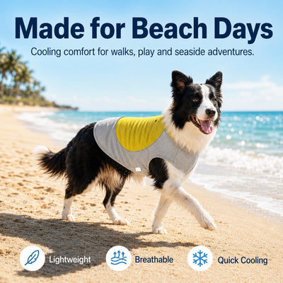 Komavic Dog Cooling Vest Water-Activated Summer Relief