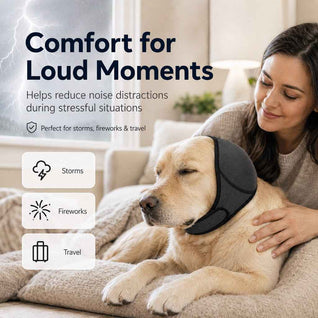 Komavic Dog Ear Cover Swimming & Noise Comfort