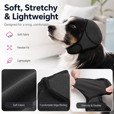 Komavic Dog Ear Cover Swimming & Noise Comfort