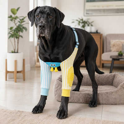 Komavic Dog Elbow Protector Sleeves Padded Floor Protection