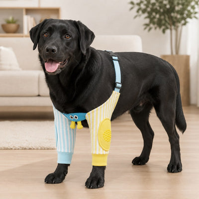 Komavic Dog Elbow Protector Sleeves Padded Floor Protection