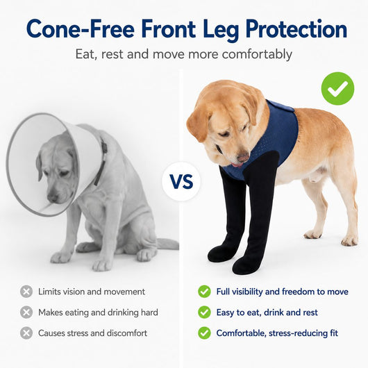 Front Leg Recovery Sleeves for Dogs