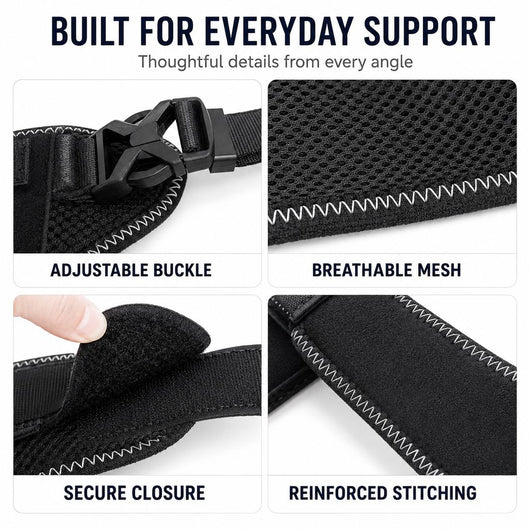 Komavic Dog Hip & Rear Leg Brace Dual Hind-Leg Support