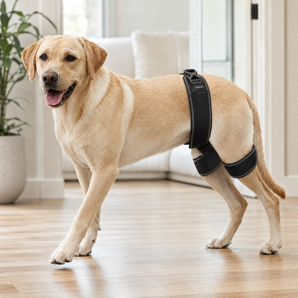 Komavic Dog Hip & Rear Leg Brace Dual Hind-Leg Support
