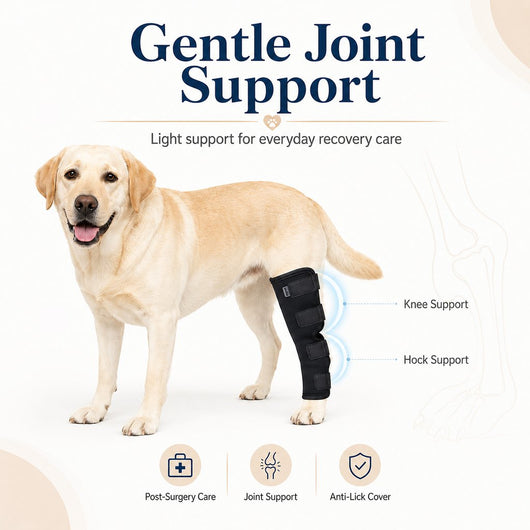 Komavic Dog Leg Recovery Brace Post Surgery Support