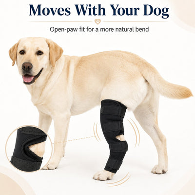 Komavic Dog Leg Recovery Brace Post Surgery Support