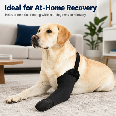 Komavic Dog Front Leg Sleeve Recovery & Lick Protection