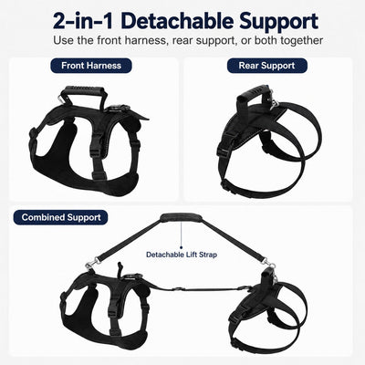 Komavic Full-Body Dog Lift Harness for Large Dogs