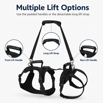 Komavic Full-Body Dog Lift Harness for Large Dogs