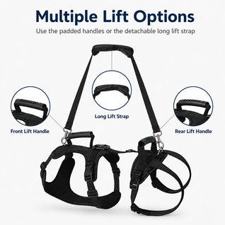 Komavic Full-Body Dog Lift Harness for Large Dogs