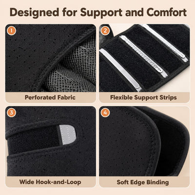 Komavic Adjustable Dog Neck Support Brace