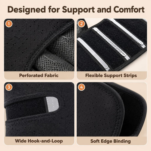 Komavic Adjustable Dog Neck Support Brace