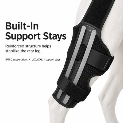 Komavic Dog Rear Leg Support Brace for Hardwood Floors & Recovery Walks