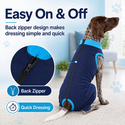 Komavic Dog Recovery Suit Rear Leg & Belly Protection