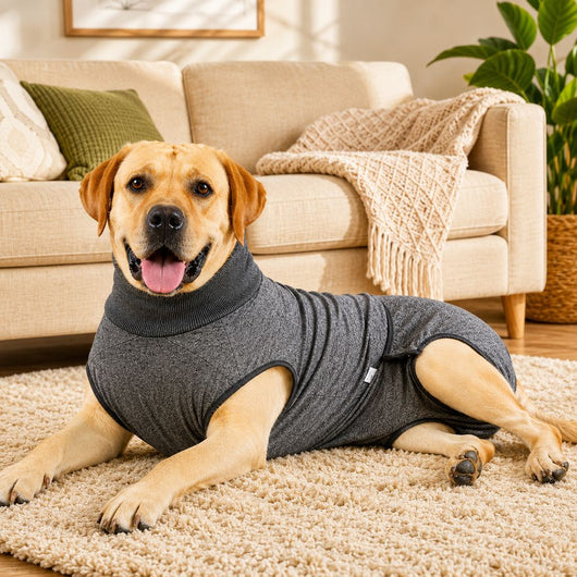 Komavic Dog Recovery Suit with Pad Layer