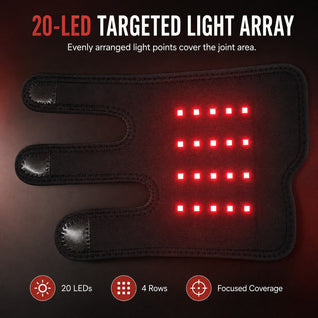 Komavic Red Light Joint Wrap for Dogs