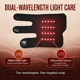 Komavic Red Light Joint Wrap for Dogs
