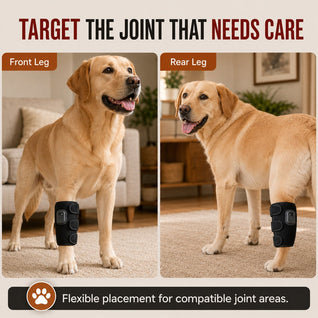 Komavic Red Light Joint Wrap for Dogs