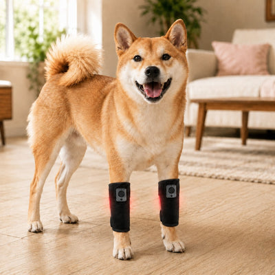 Komavic Rechargeable Dog Red Light Knee Wrap