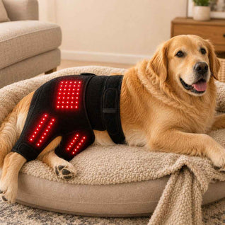 Komavic Wearable Dog Red Light Wrap for Hip & Leg Care
