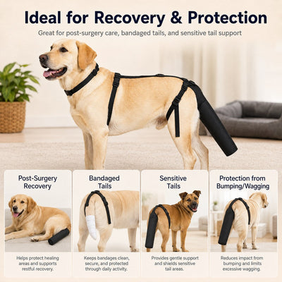 Komavic Adjustable Dog Tail Protector