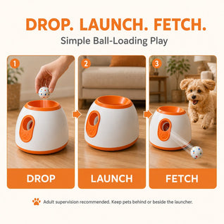 Komavic Automatic Dog Ball Launcher