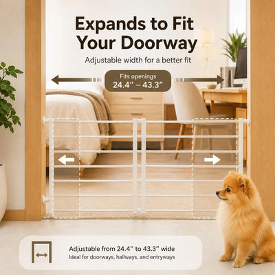Komavic No-Drill Expandable Pet Gate