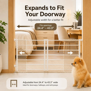 Komavic No-Drill Expandable Pet Gate