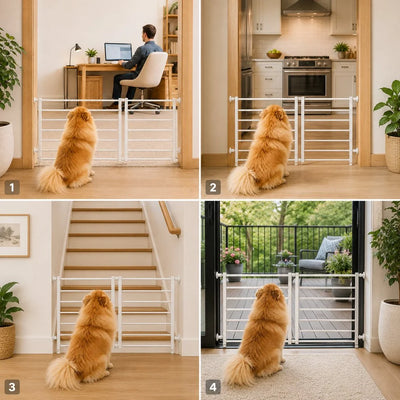Komavic No-Drill Expandable Pet Gate