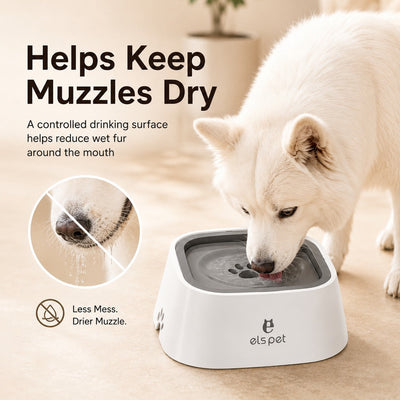 No Spill Floating Pet Water Bowl