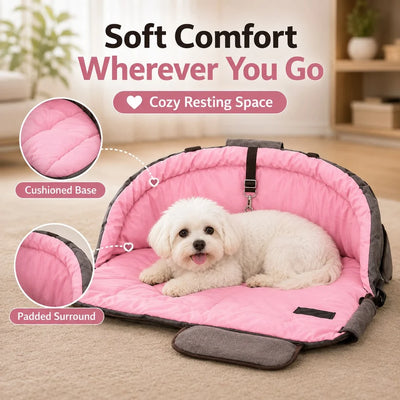 Komavic 2-in-1 Foldable Dog Travel Bed