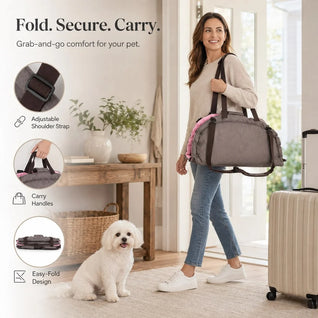 Komavic 2-in-1 Foldable Dog Travel Bed