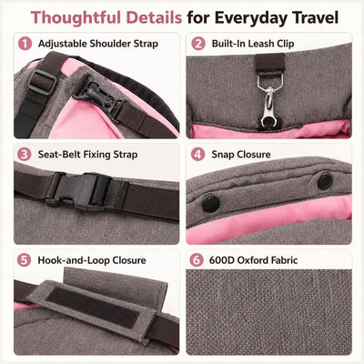 Komavic 2-in-1 Foldable Dog Travel Bed