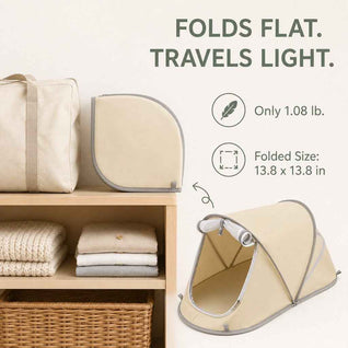 Komavic Portable Foldable Pet Tent for Cats & Small Dogs
